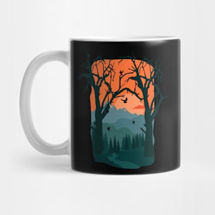 Mountain lake Mug